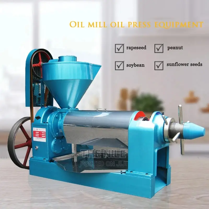 500kg Per Hour Virgin Screw Coconut Oil Press Machine