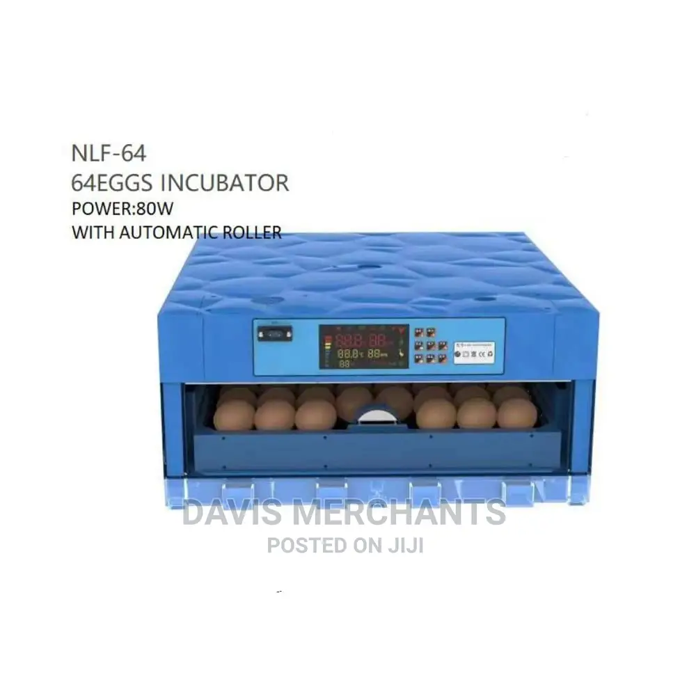64 Eggs Incubator With Automatic Roller