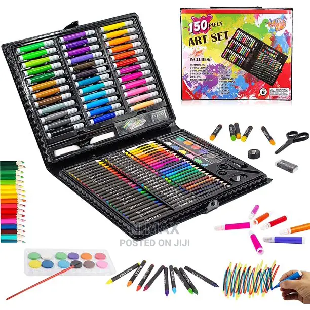 150 PCS Portable Inspiration Creativity Coloring Art Set P