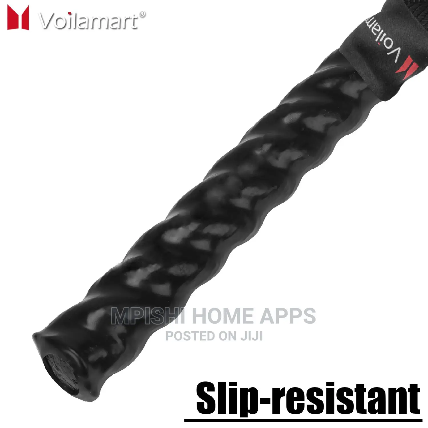Battle Rope With Wall Ground Anchor