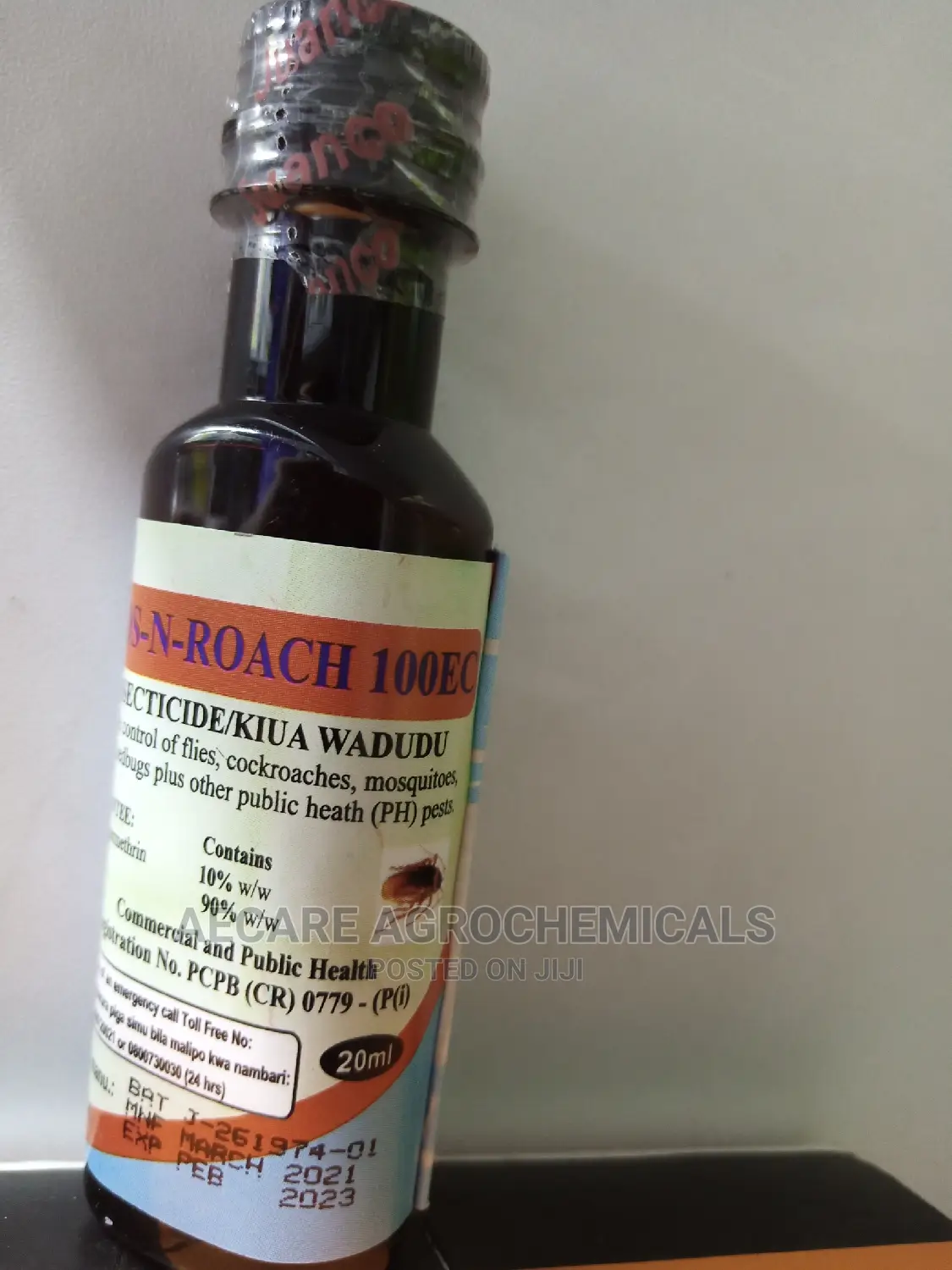 Mos-N-Roach Pesticide 100ec. 20ml
