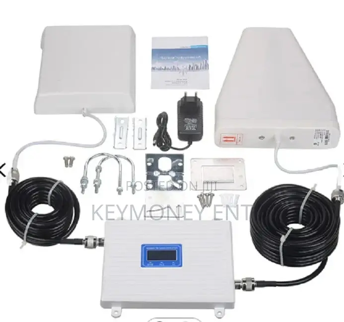 Tri Band 900mhz 1900mhz 2100 GSM 4g Signal Booster for Netwo