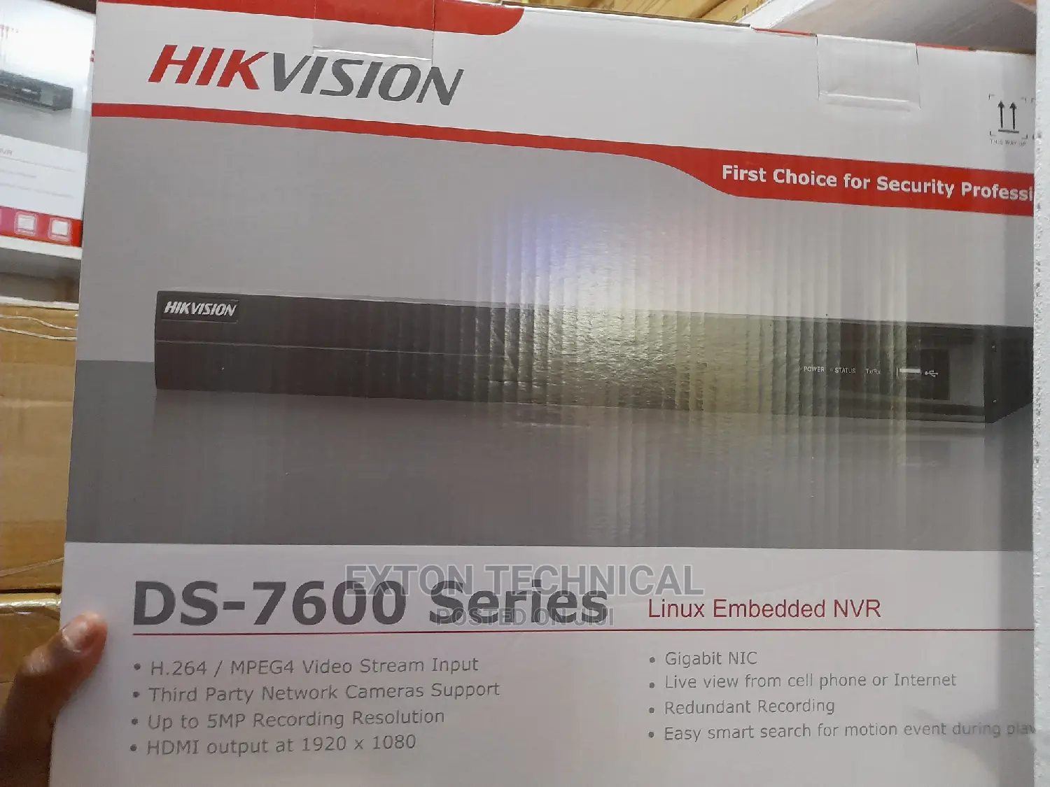Ds-7604 Poe Series Embedded NVR