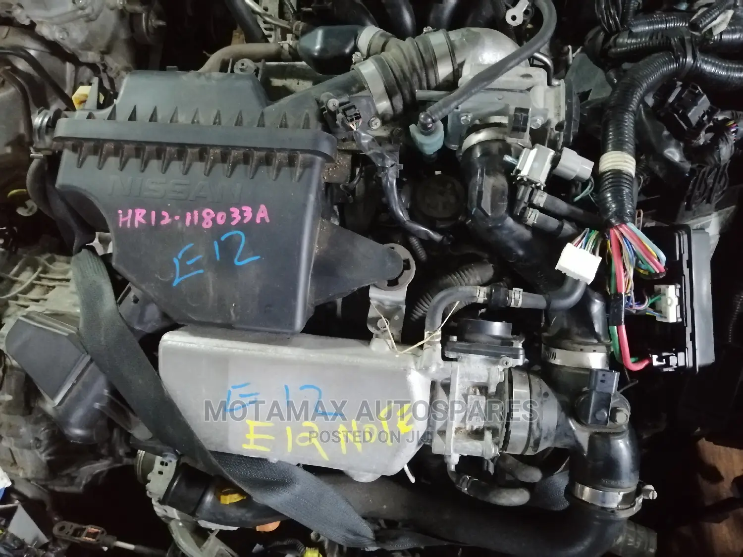Hr12 Engine Supercharged for Nissan Note