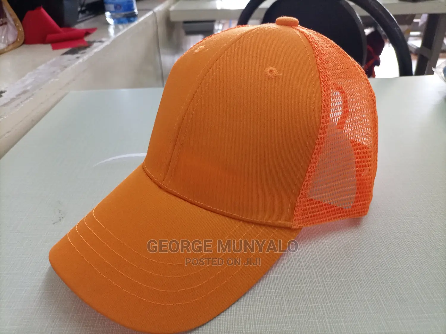 Orange Campaign Caps