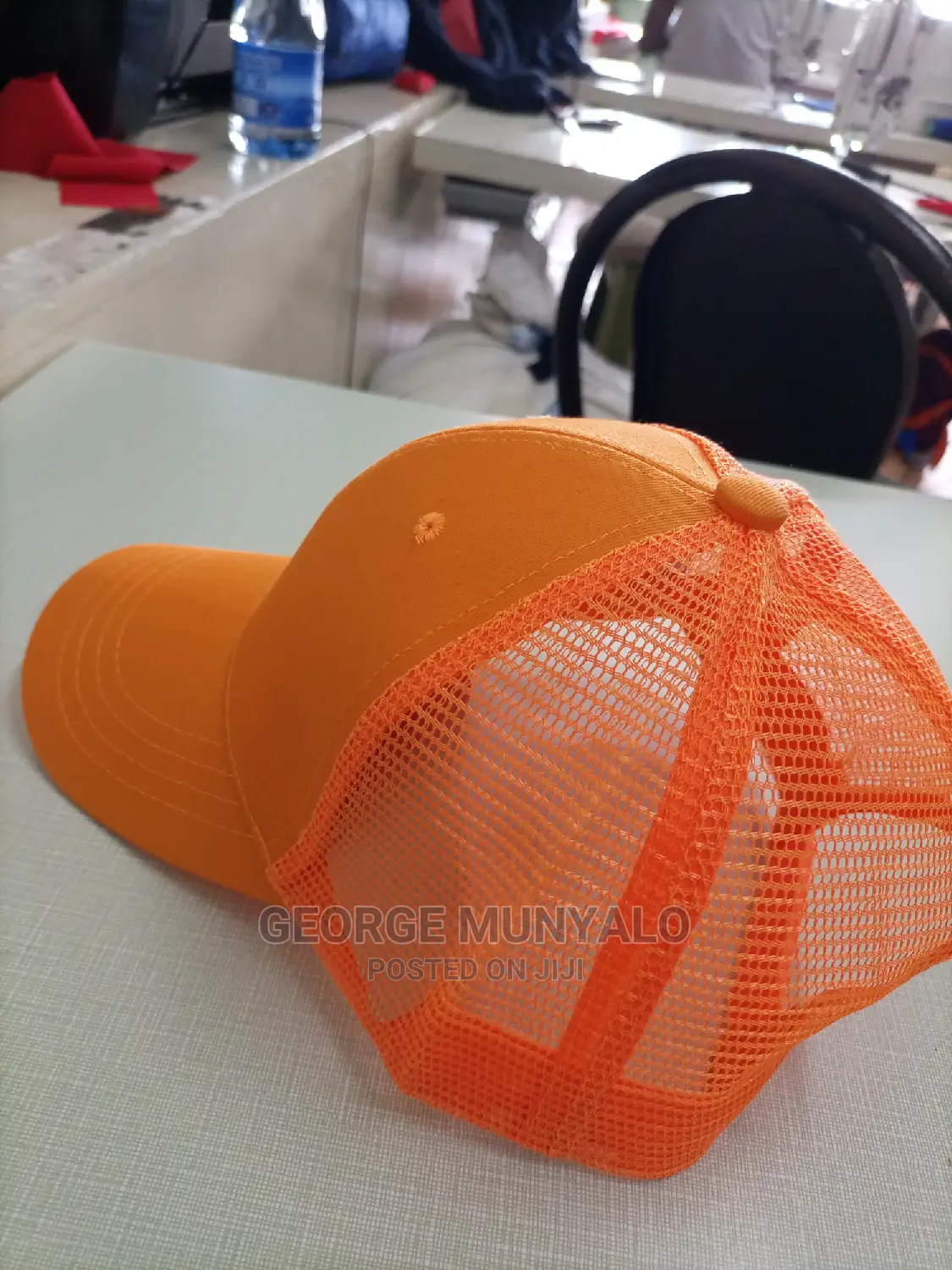 Orange Campaign Caps