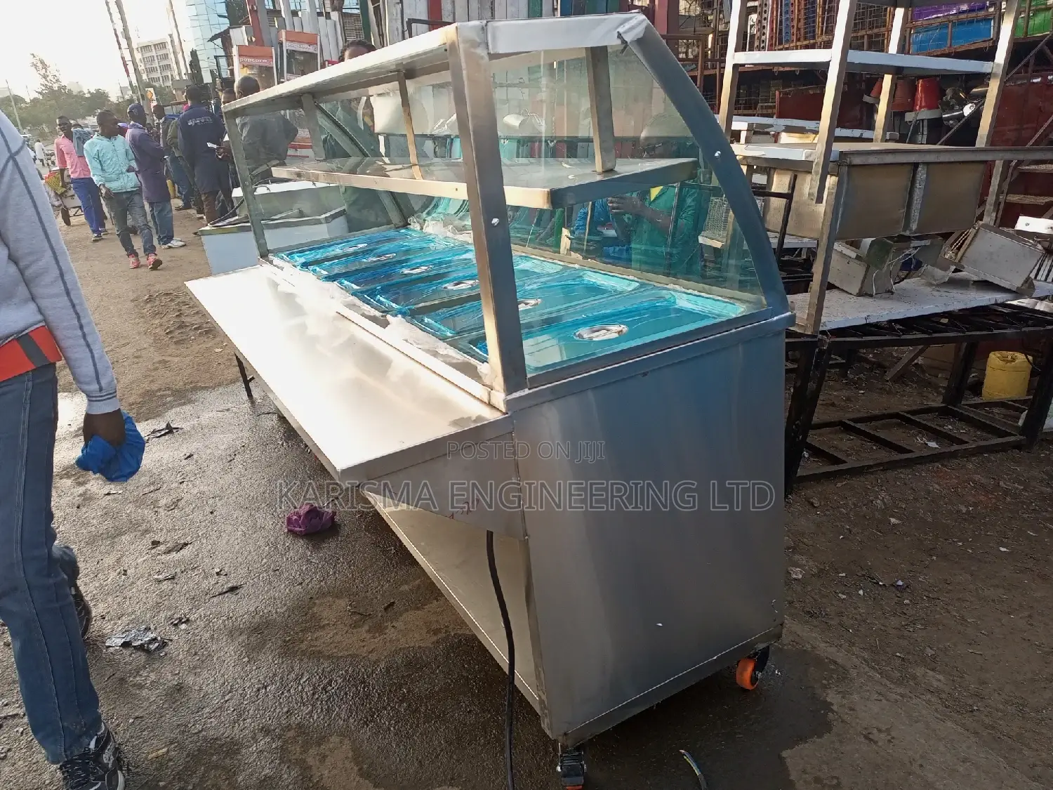 Food Warmer Bain Marie With Glass Window
