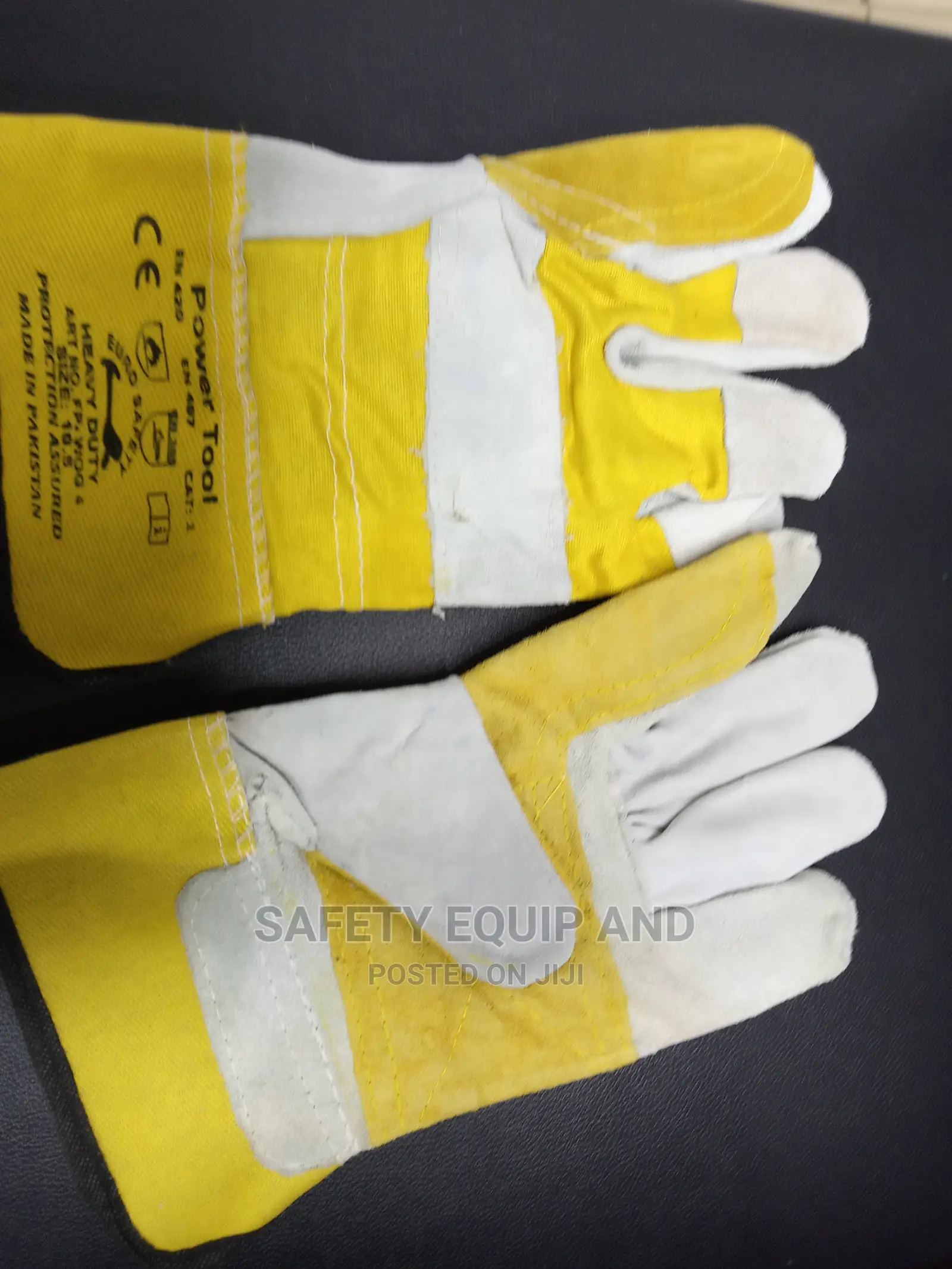 Gloves-Leather Rigger Styled Double Palm