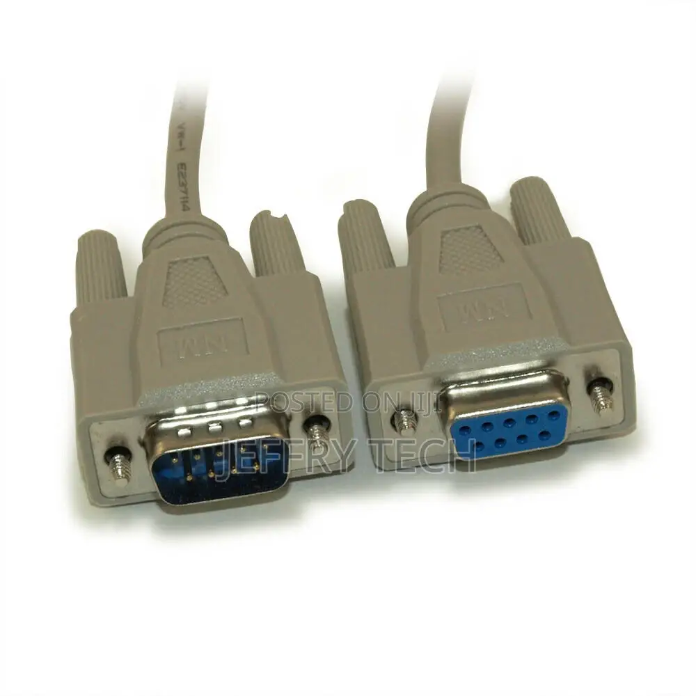 5m Serial Cable DB9/DB9 RS232 Male to Female Cable