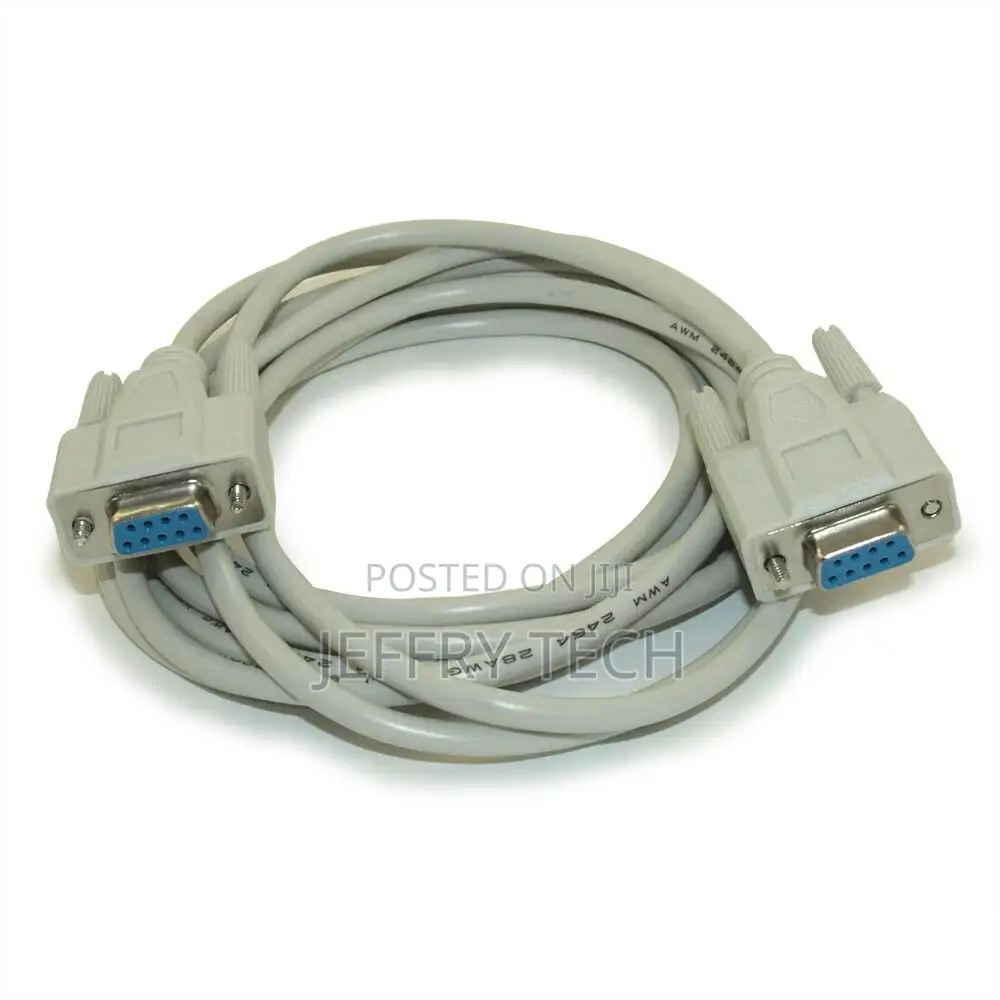 10mserial DB9/DB9 Straight-Thru RS232 Female to Female Cable
