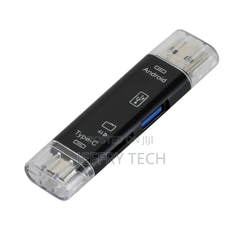 5 in 1 USB 3.0 Type C / USB / Micro USB SD TF Memory Card Re
