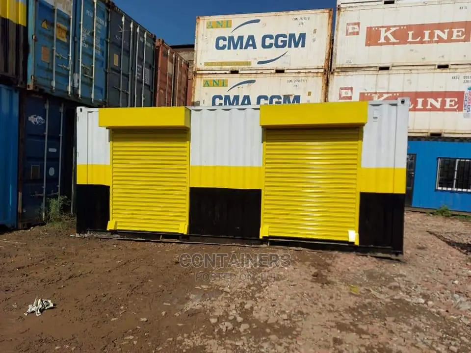 20ft Shipping Container With 2 Stalls
