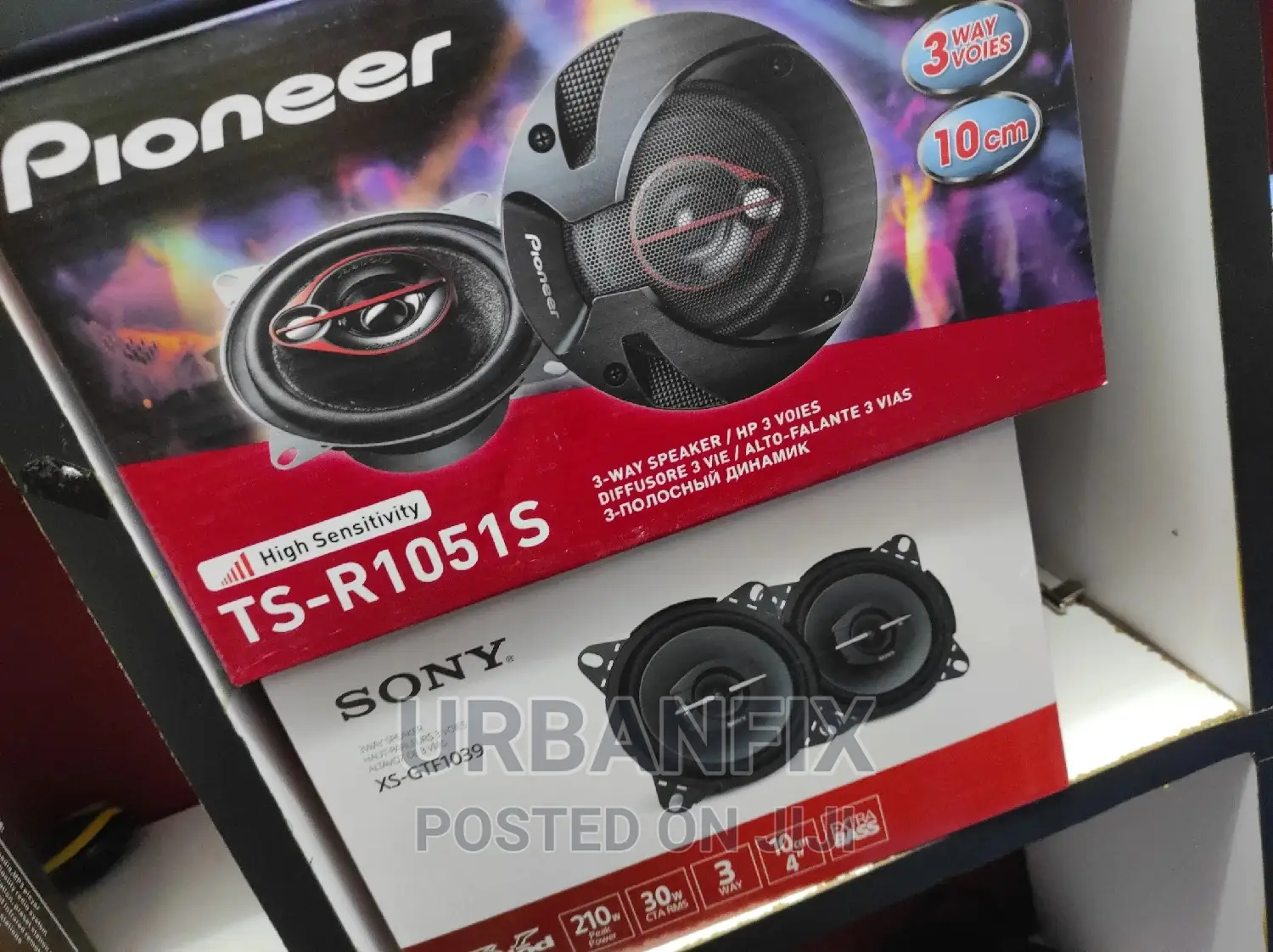 4 Inch 210 Watts Pioneer and Sony Speakers
