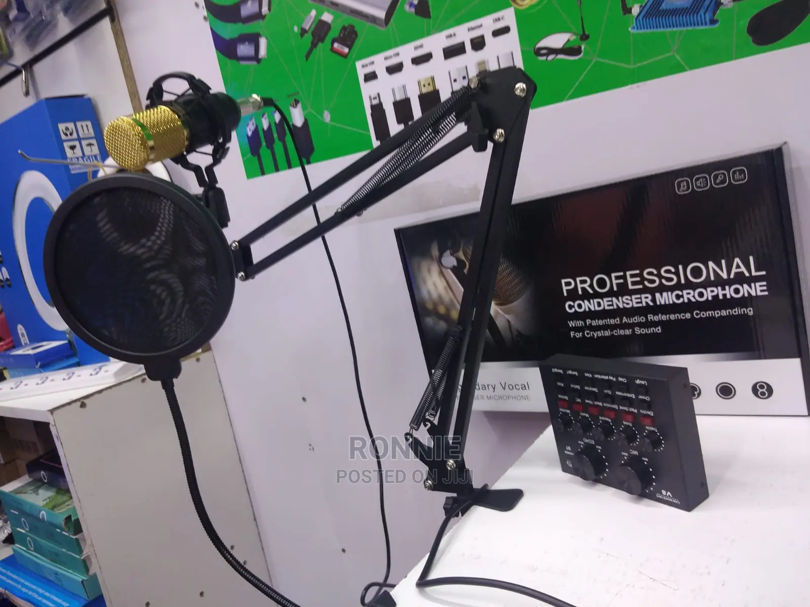 Studio Condenser Professional Microphone