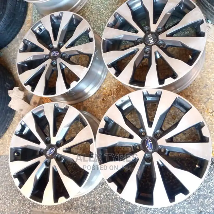 Size 18 Inches Subaru Original Sport Rims Set