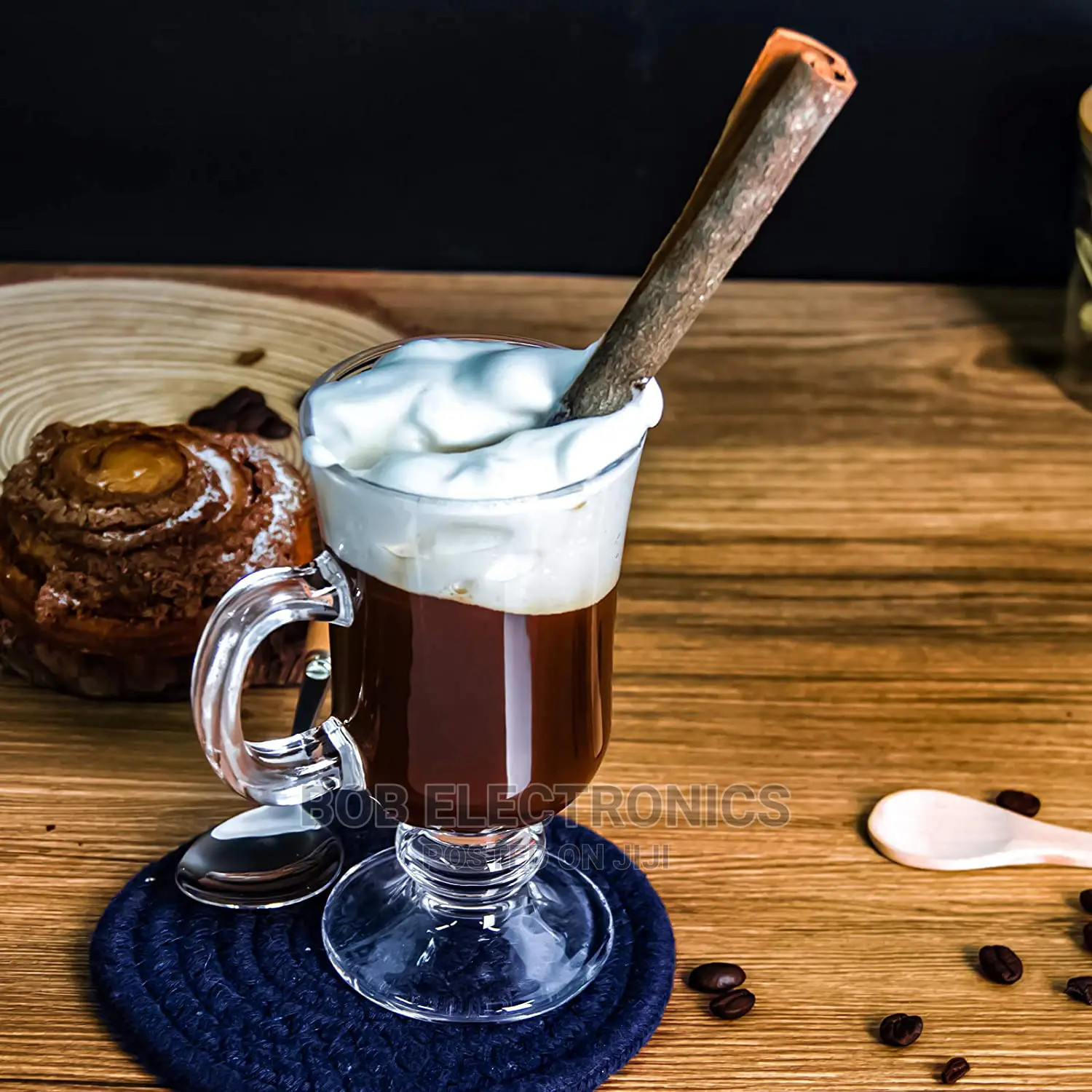 6 Irish Glass Mugs