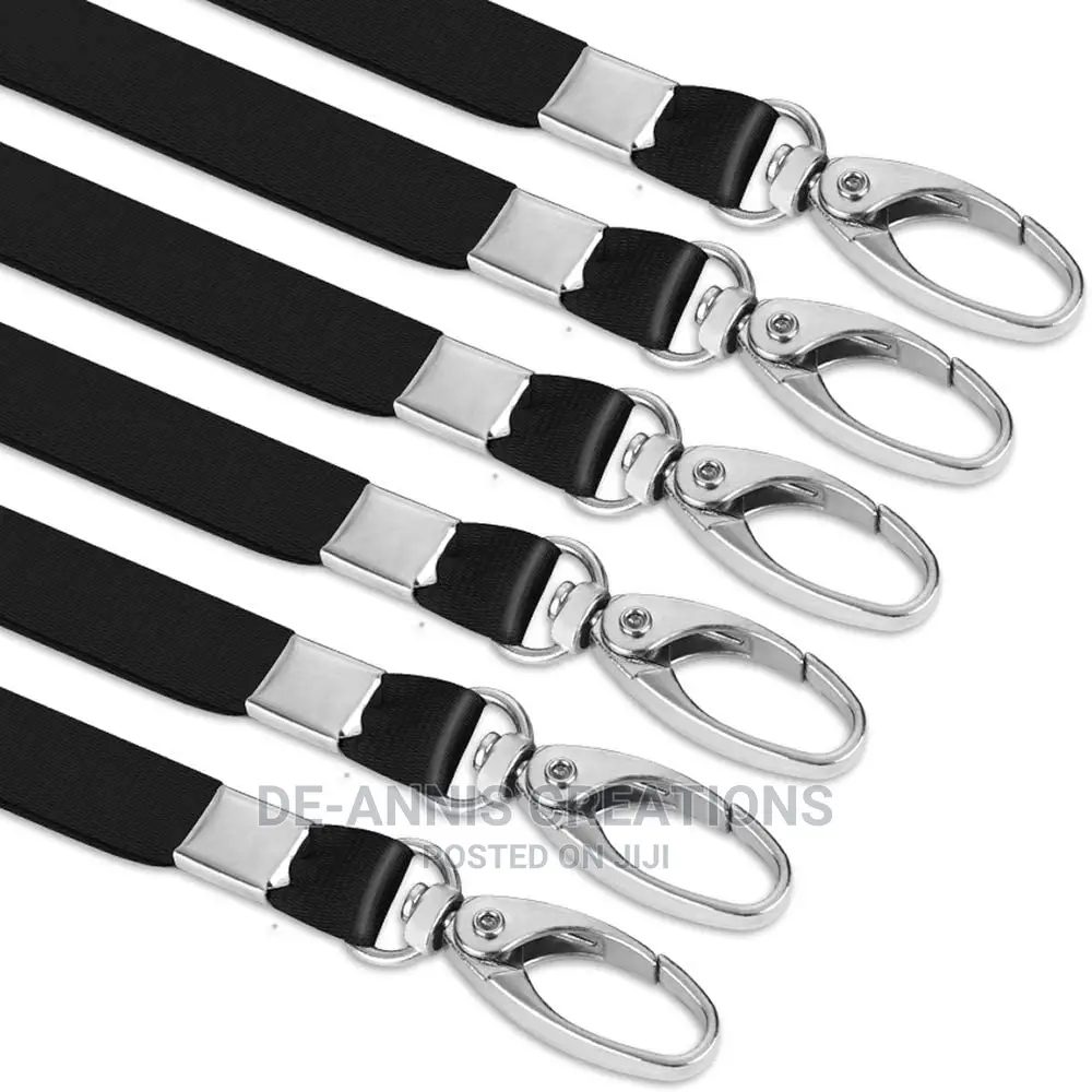 Lanyards Black for Branding