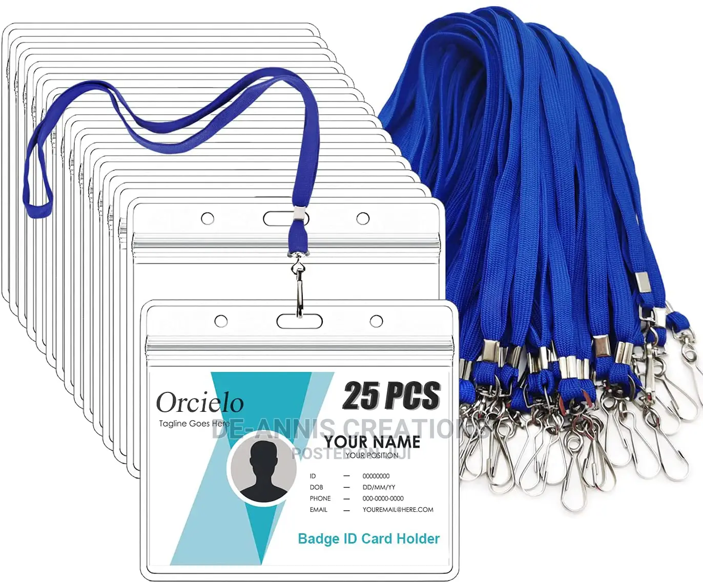 Landscape Badge ID Holders