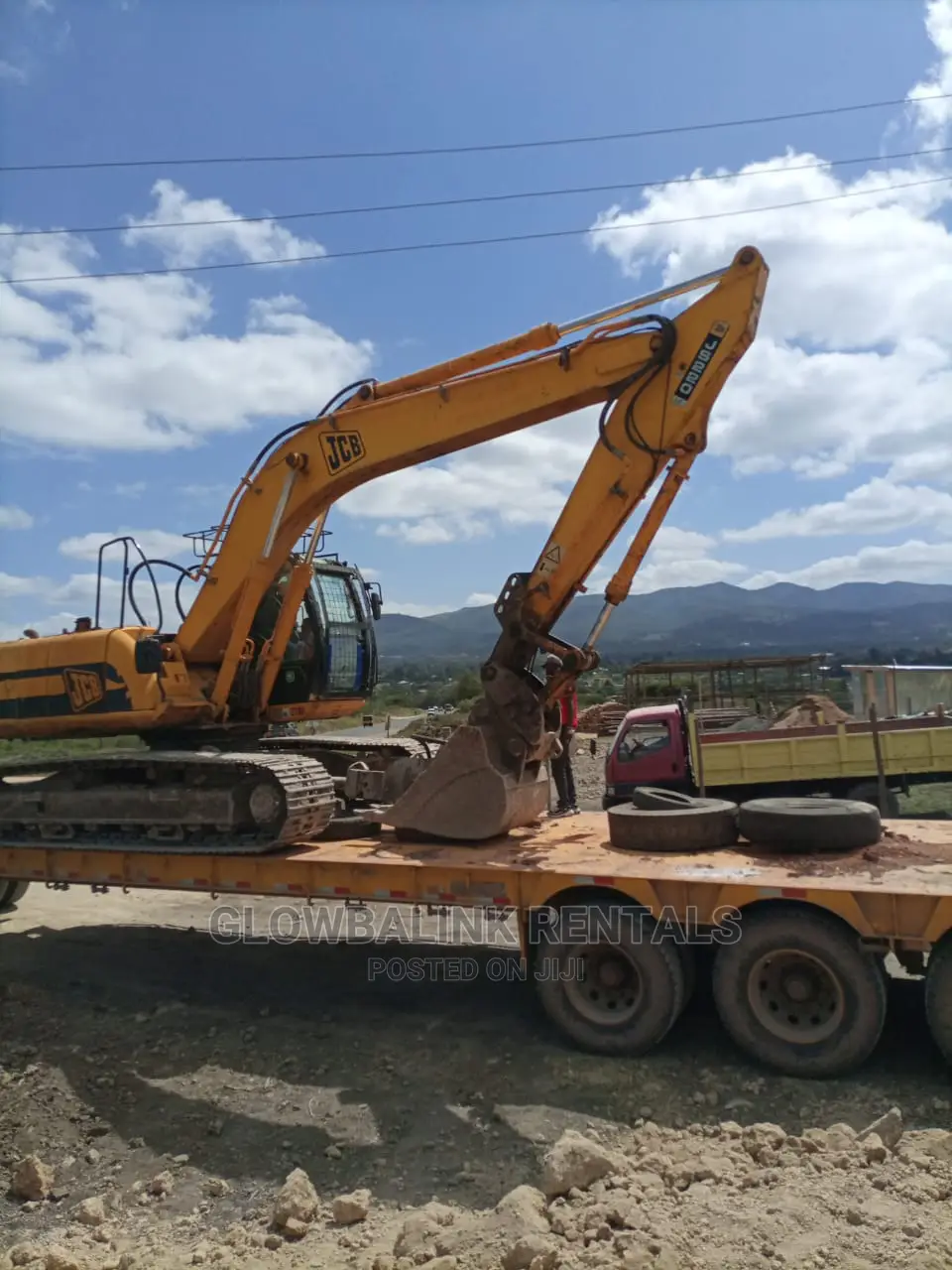 Excavator With Breaker for Hire