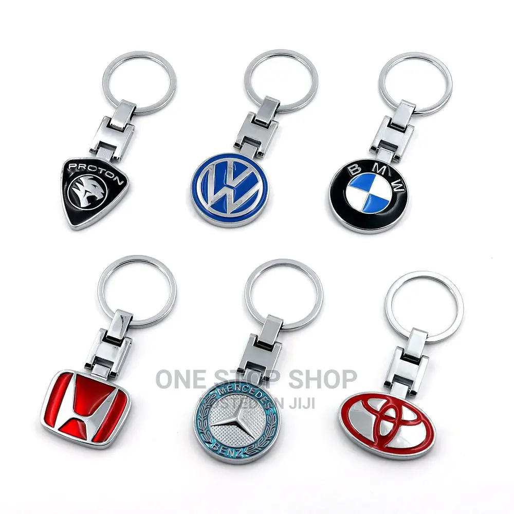 Stainless Ateel Metal Car Logo Keychain 3D Key Chain