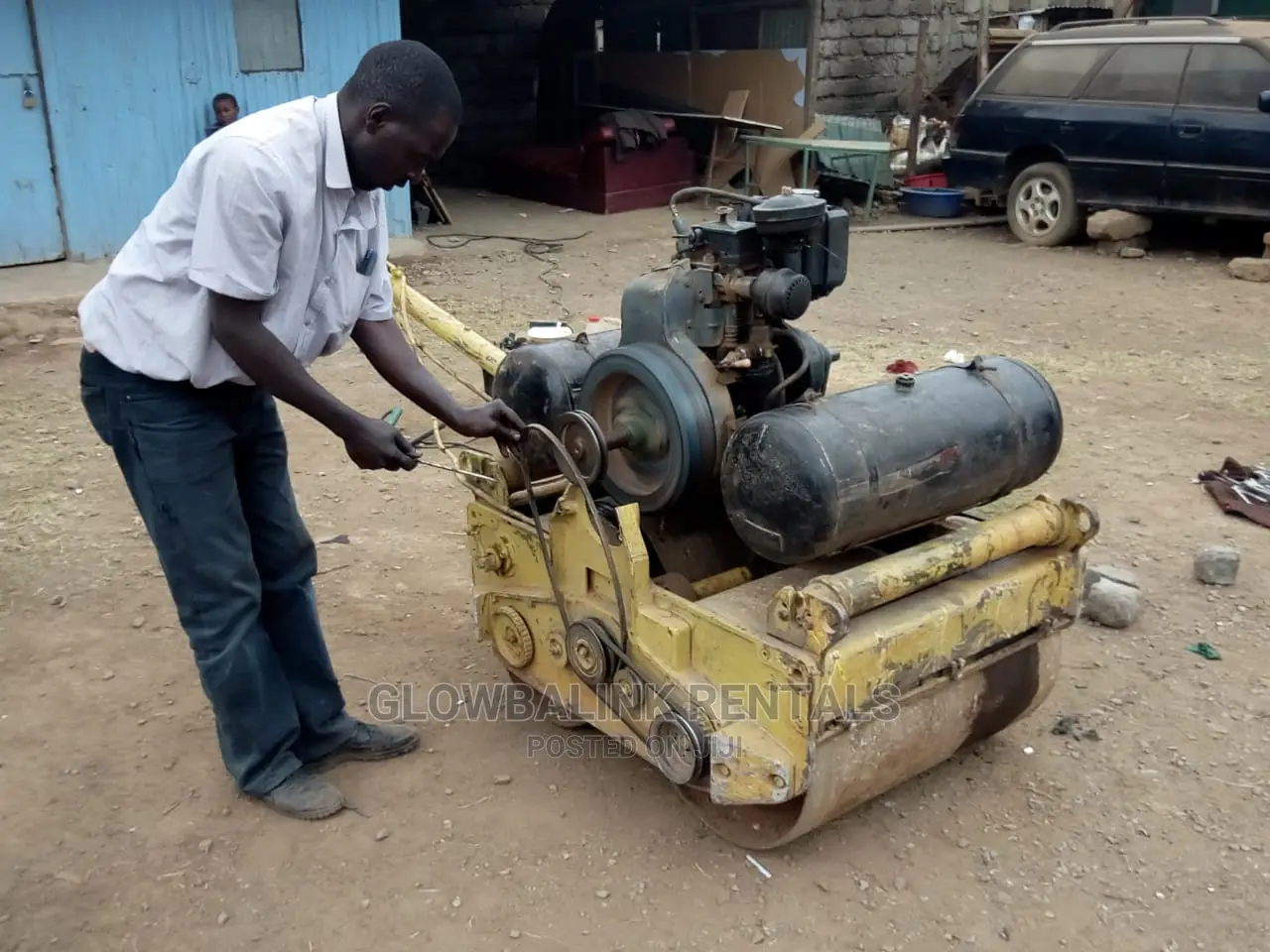 Pedestrian Roller For Hire