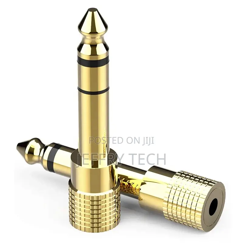 Stereo Audio Adapter 6.35 MM 6.35MM Male to 3.5 MM 3.5MM Fem