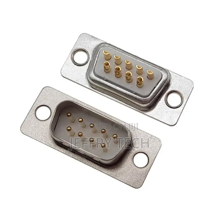D-Sub DB 9pin Male Connector Solder Type DB 9P Connector For