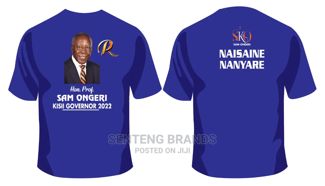 Azimio Royal Blue T-Shirts
