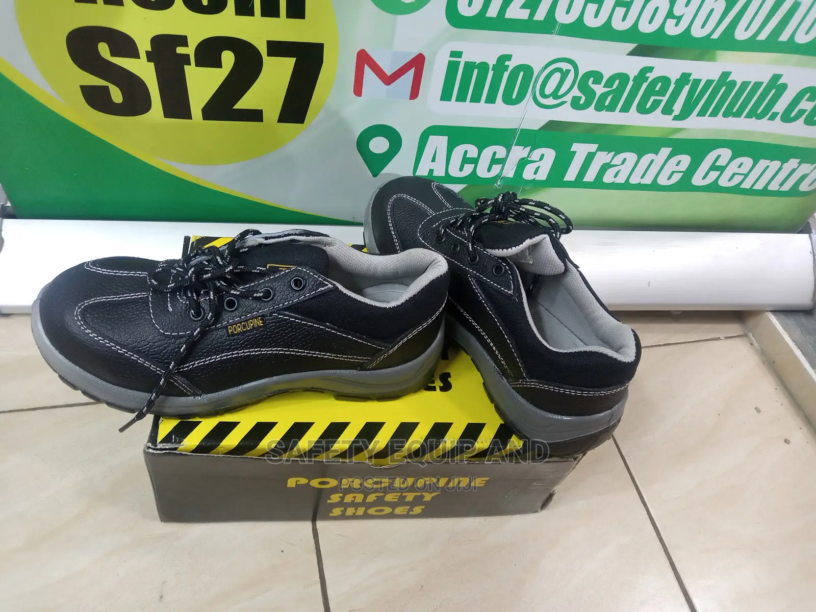 Safety Porcupine Industrial Boots With Pu Sole