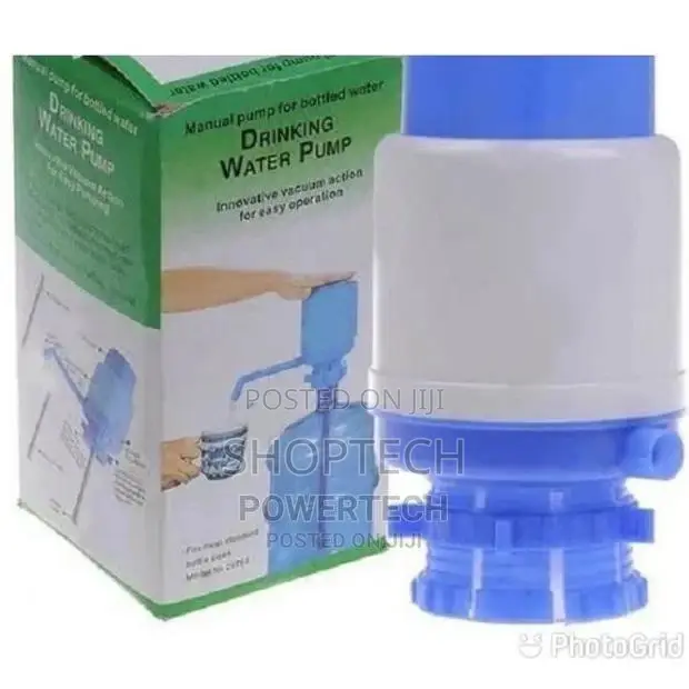 White And Blue Manual Water Dispenser