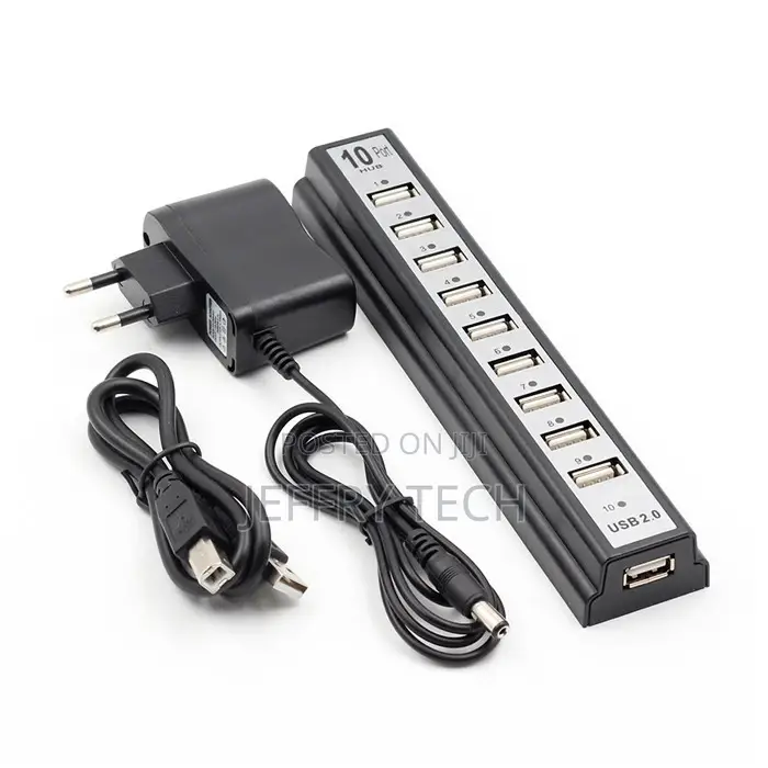 10 Ports 2.0 Usb Port Hub