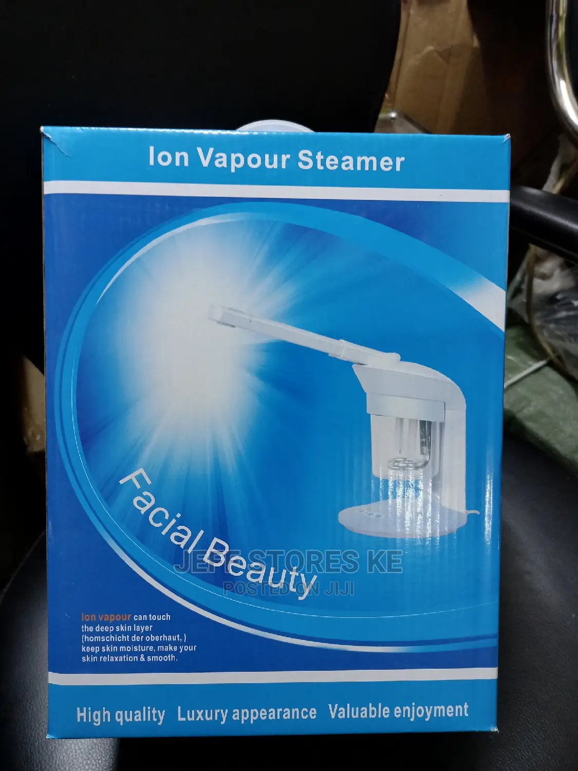 Table Facial Ion Vapour Steamer