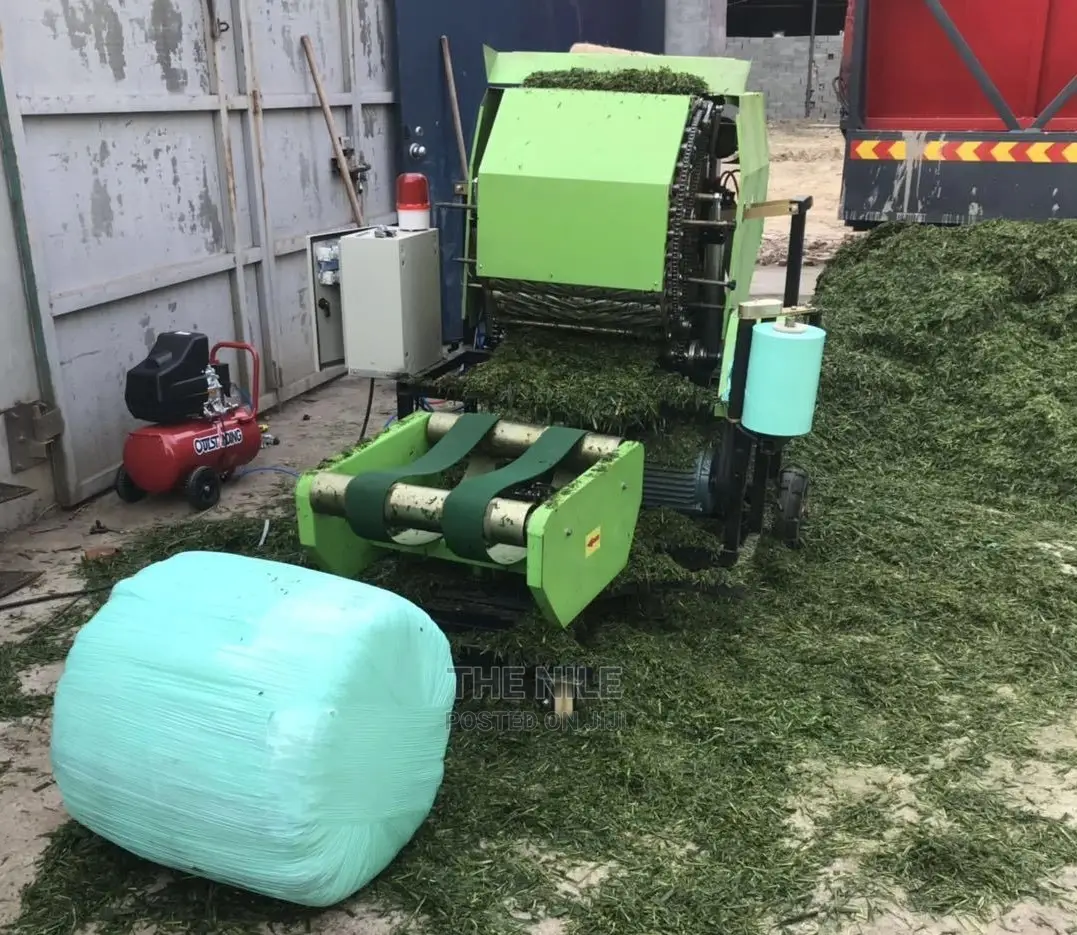 Electric Rice Wheat Stalk Roll Baler