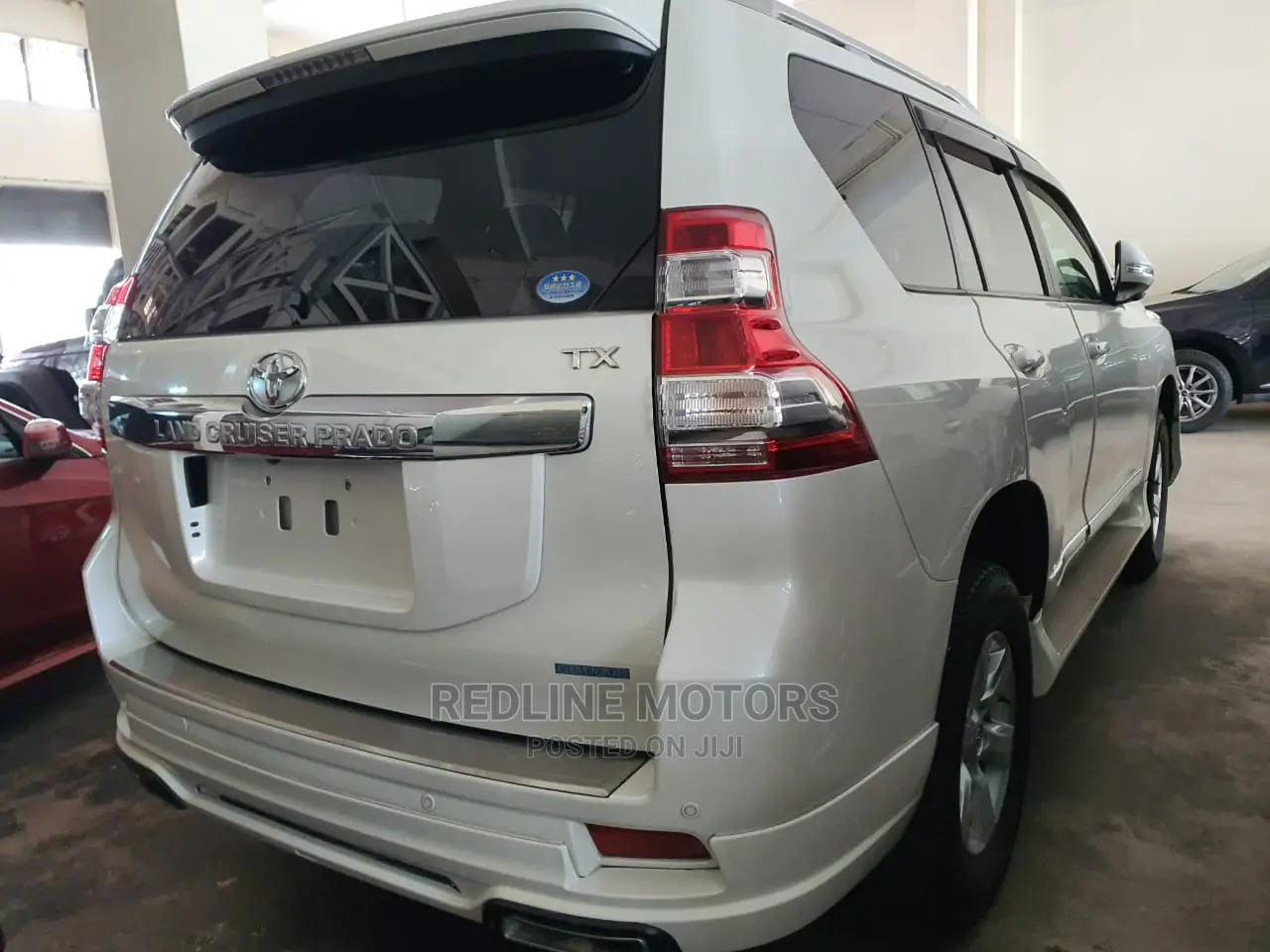 Toyota Land Cruiser Prado 2017 Off White