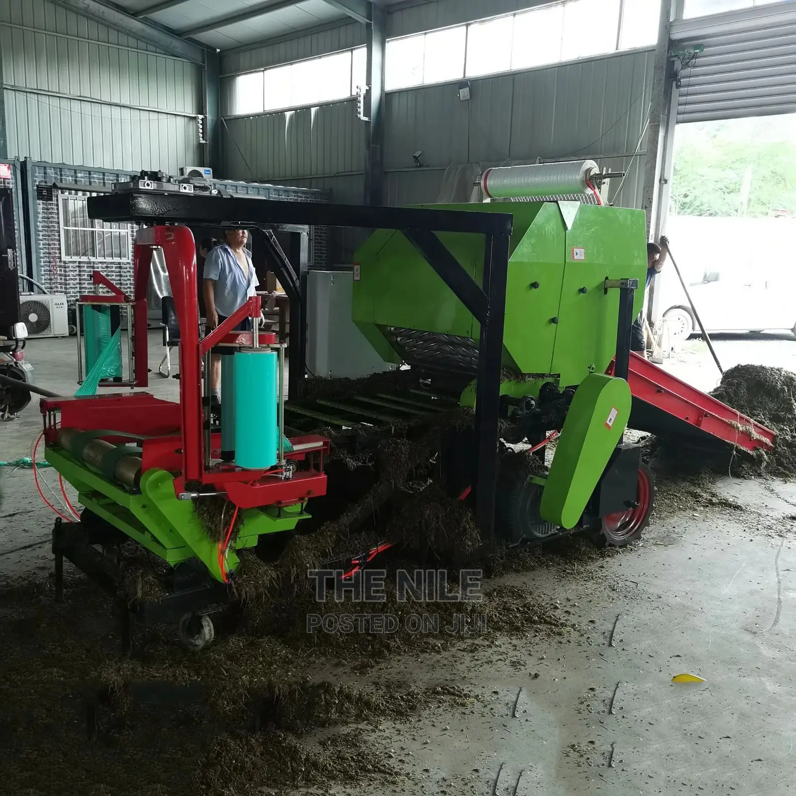 Pet Pack Hay Baler Machine