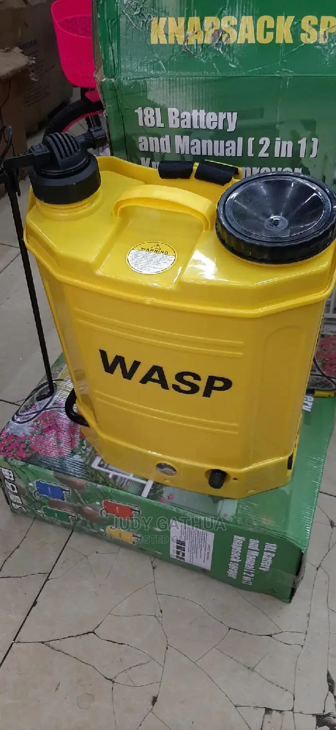 Knapsack Sprayer 18l Battery and Manual