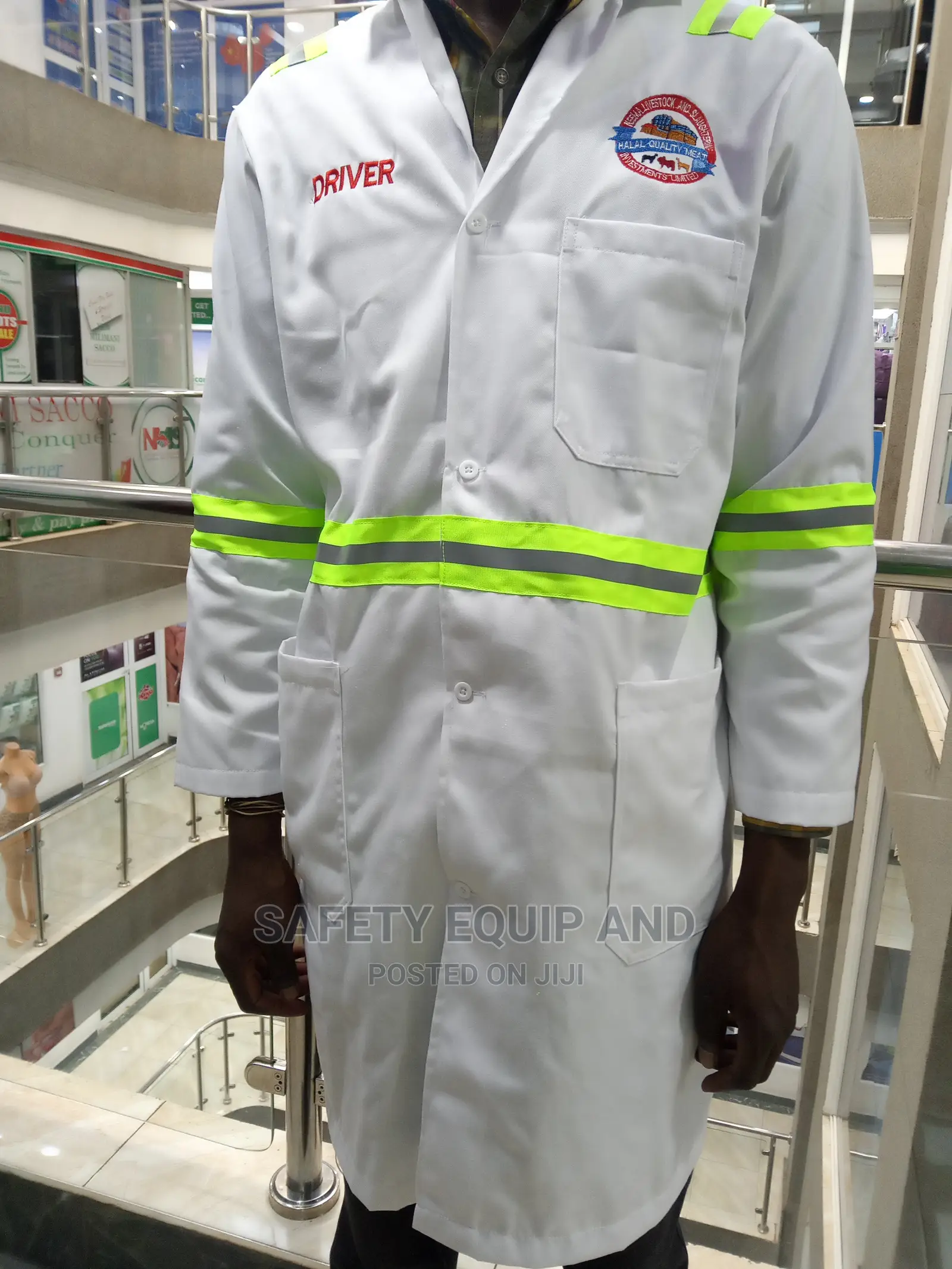 Safety Lab Coats for Slaughter Company
