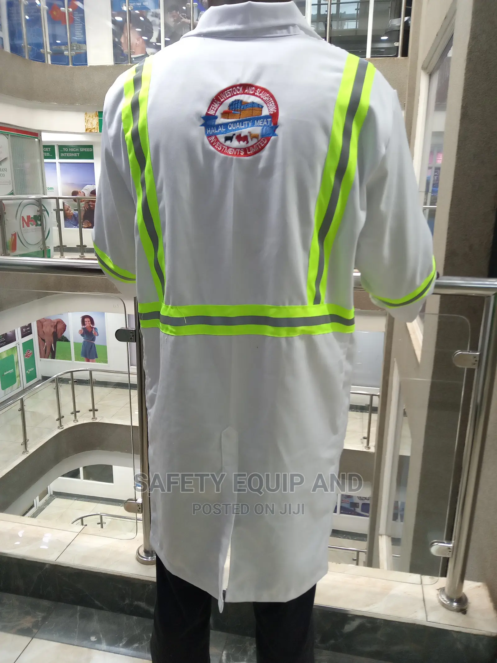 Safety Lab Coats for Slaughter Company