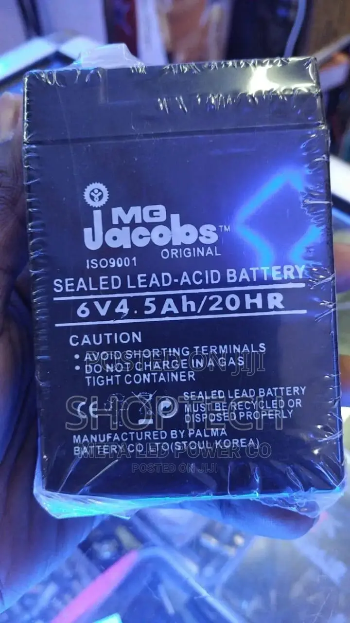 6v 4.5 Ampheres Rechargeable Battery
