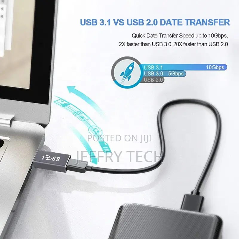 USB 3.1 Type C Type-C Female Connector Converter Adapter