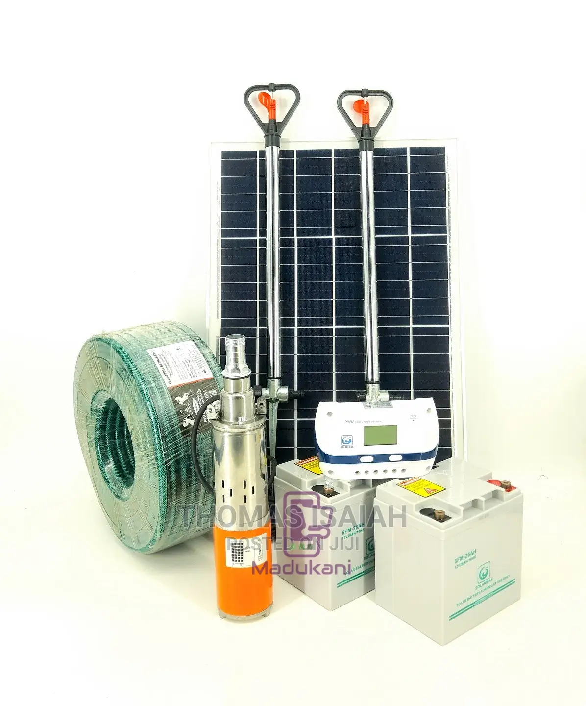 3FMD24 Solar PUMP AND BATTERY Complete Solar Irrigation Kit