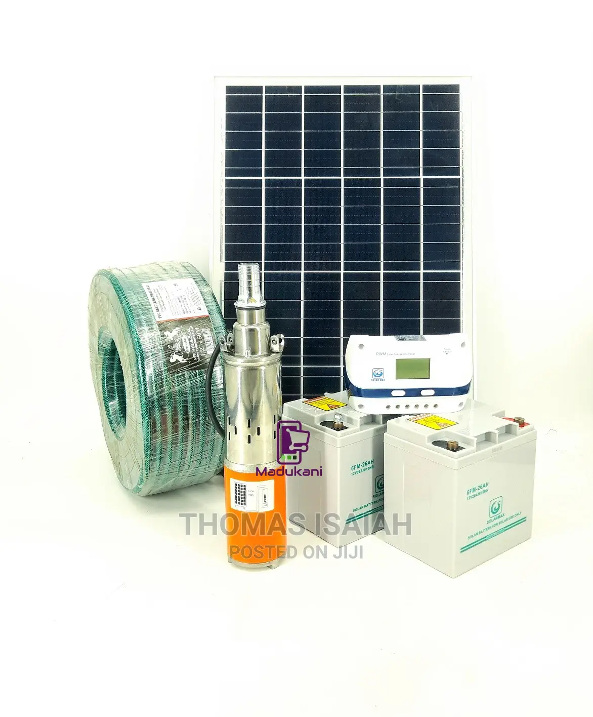 3FMD24 Solar PUMP AND BATTERY Complete Solar Irrigation Kit