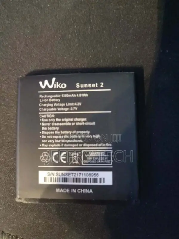 Battery Wiko Sunset 2