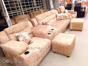 7 Seaters Semi Recliner Sofa's
