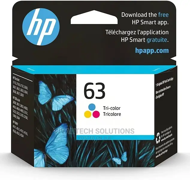 HP 63 Tri-Color Cartridge