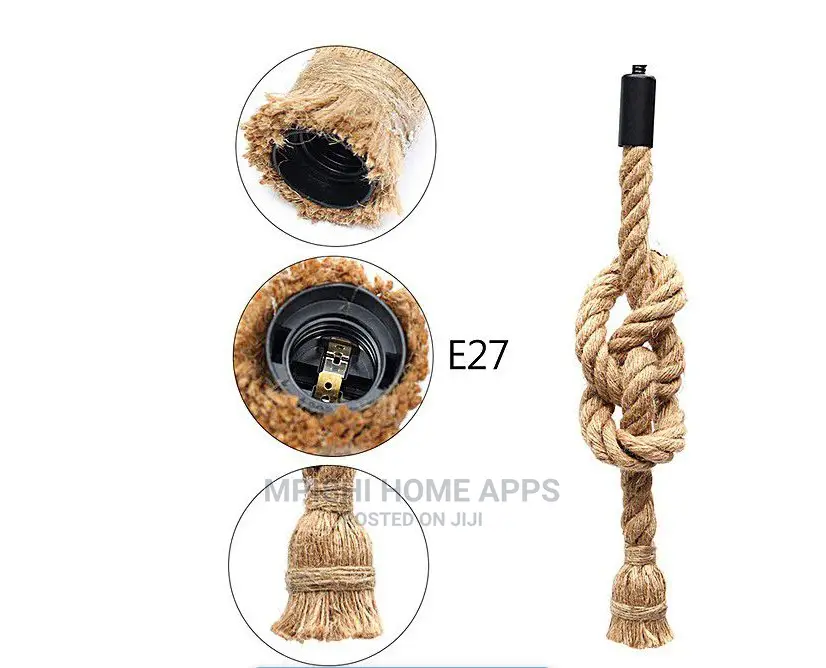 Rope Pendant Light