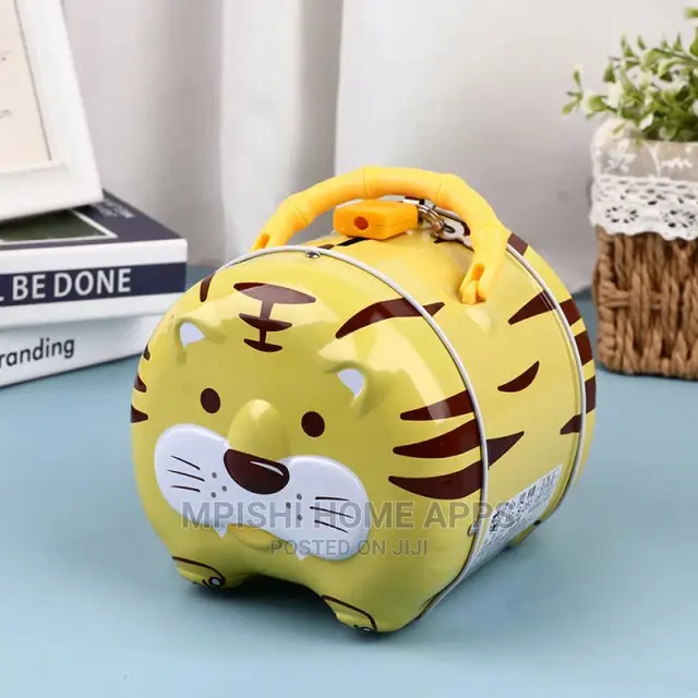 Metal Tiger Piggy Bank