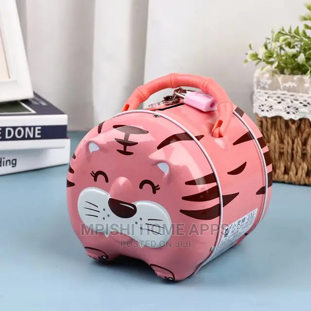 Metal Tiger Piggy Bank