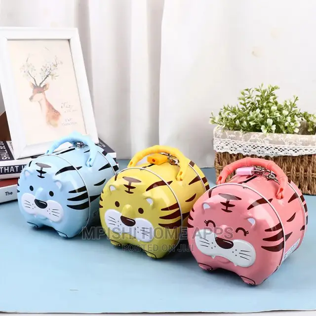 Metal Tiger Piggy Bank