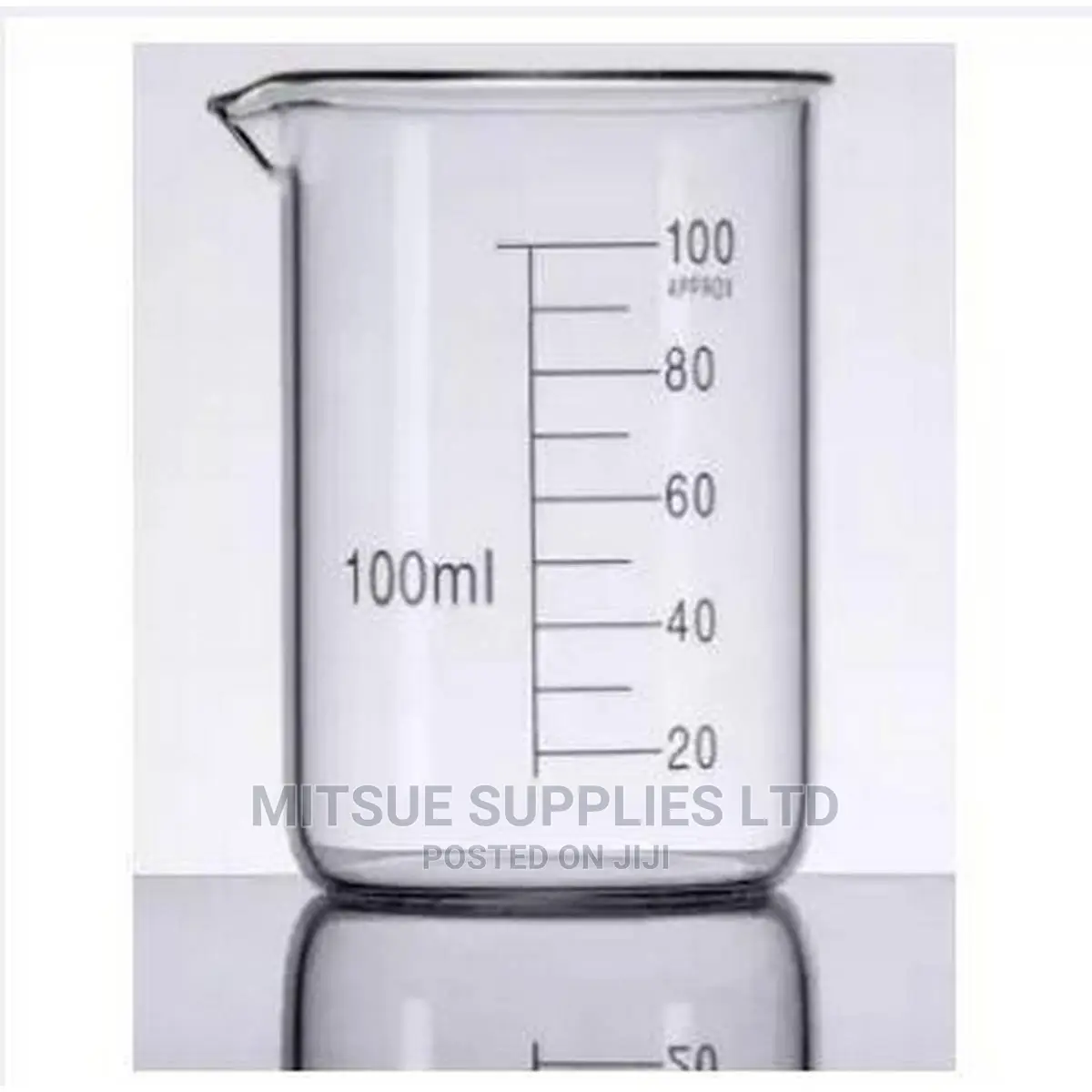 A Set of 30 Glass Beaker-50ml (Griffchem Boro 3.3)